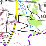 Bezirksregierung Köln Petershagen 1 (1:100,000) digital map