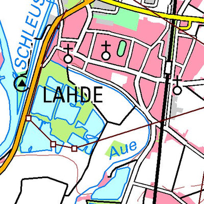 Bezirksregierung Köln Petershagen 1 (1:100,000) digital map