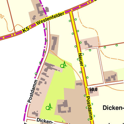 Bezirksregierung Köln Petershagen 18 (1:10,000) digital map