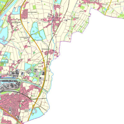 Bezirksregierung Köln Petershagen 3 (1:25,000) digital map