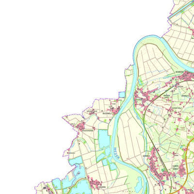 Bezirksregierung Köln Petershagen 5 (1:25,000) digital map