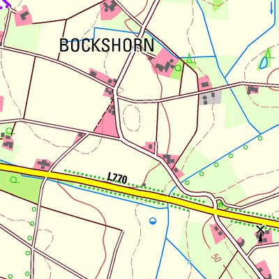 Bezirksregierung Köln Petershagen 7 (1:25,000) digital map