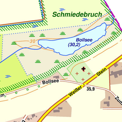 Bezirksregierung Köln Petershagen 8 (1:10,000) digital map