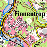 Bezirksregierung Köln Plettenberg (1:100,000) digital map