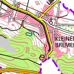 Bezirksregierung Köln Porta Westfalica (1:100,000) digital map