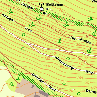 Bezirksregierung Köln Porta Westfalica 4 (1:10,000) digital map