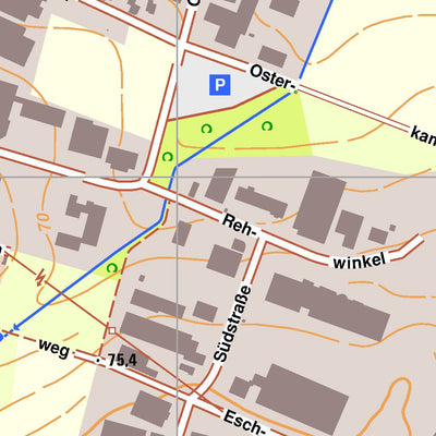 Bezirksregierung Köln Porta Westfalica 8 (1:10,000) digital map
