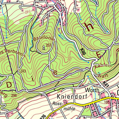 Bezirksregierung Köln Preußisch Oldendorf (1:50,000) digital map