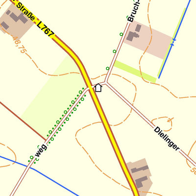 Bezirksregierung Köln Preußisch Oldendorf 6 (1:10,000) digital map