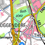 Bezirksregierung Köln Pulheim (1:100,000) digital map