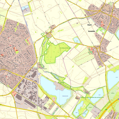 Bezirksregierung Köln Pulheim 4 (1:10,000) digital map