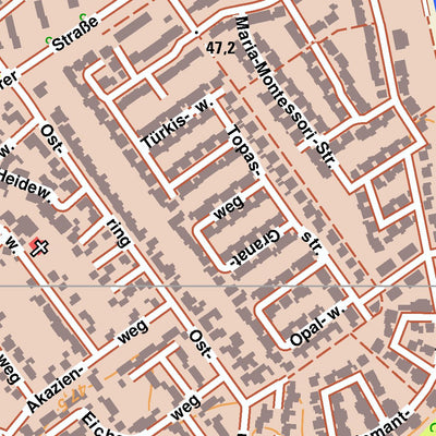 Bezirksregierung Köln Pulheim 4 (1:10,000) digital map