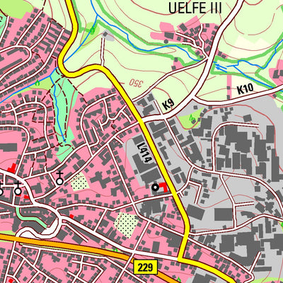 Bezirksregierung Köln Radevormwald (1:25,000) digital map