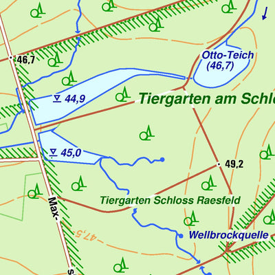 Bezirksregierung Köln Raesfeld 2 (1:10,000) digital map