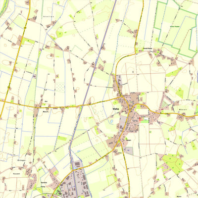Bezirksregierung Köln Rahden 1 (1:10,000) digital map