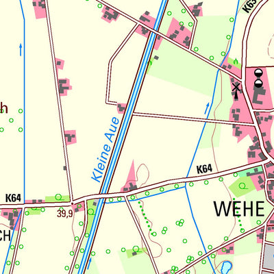 Bezirksregierung Köln Rahden 1 (1:25,000) digital map