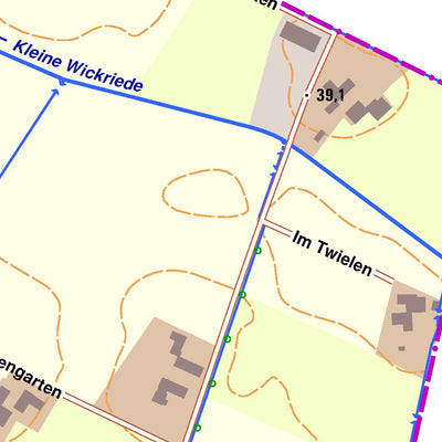Bezirksregierung Köln Rahden 10 (1:10,000) digital map