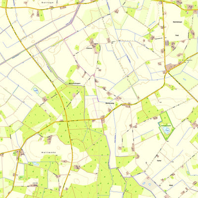 Bezirksregierung Köln Rahden 11 (1:10,000) digital map