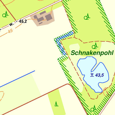 Bezirksregierung Köln Rahden 11 (1:10,000) digital map