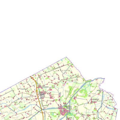 Bezirksregierung Köln Rahden 2 (1:25,000) digital map