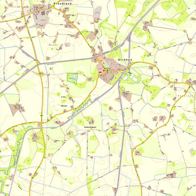 Bezirksregierung Köln Rahden 7 (1:10,000) digital map