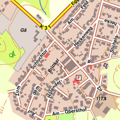 Bezirksregierung Köln Ratingen 1 (1:10,000) digital map