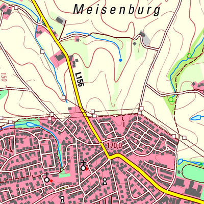 Bezirksregierung Köln Ratingen (1:25,000) digital map