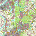 Bezirksregierung Köln Ratingen (1:50,000) digital map