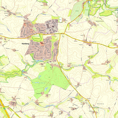 Bezirksregierung Köln Ratingen 5 (1:10,000) digital map