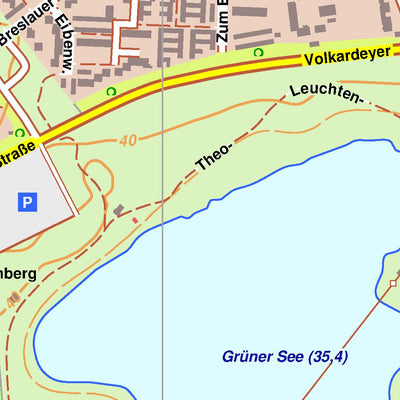 Bezirksregierung Köln Ratingen 6 (1:10,000) digital map