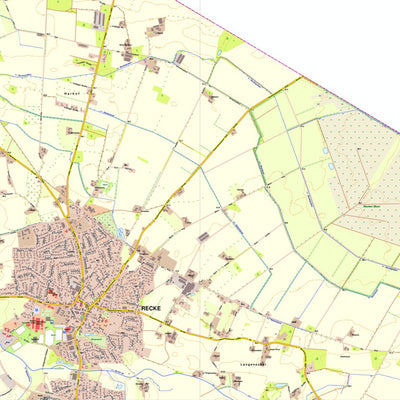 Bezirksregierung Köln Recke 1 (1:10,000) digital map
