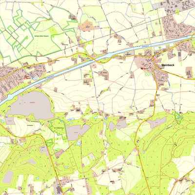 Bezirksregierung Köln Recke 4 (1:10,000) digital map