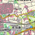 Bezirksregierung Köln Recklinghausen (1:50,000) digital map