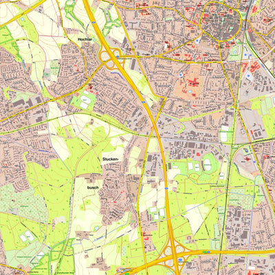 Bezirksregierung Köln Recklinghausen 3 (1:10,000) digital map