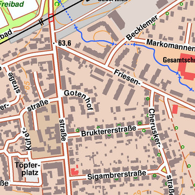 Bezirksregierung Köln Recklinghausen 4 (1:10,000) digital map