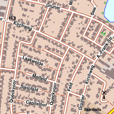 Bezirksregierung Köln Rees 1 (1:10,000) digital map