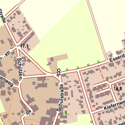 Bezirksregierung Köln Rees 2 (1:10,000) digital map