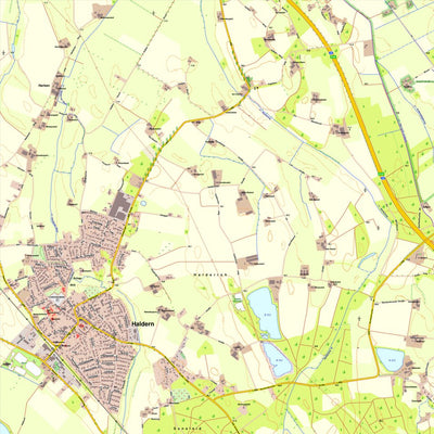 Bezirksregierung Köln Rees 6 (1:10,000) digital map