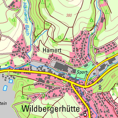 Bezirksregierung Köln Reichshof 1 (1:25,000) digital map