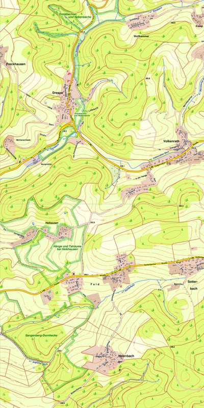 Bezirksregierung Köln Reichshof 6 (1:10,000) digital map