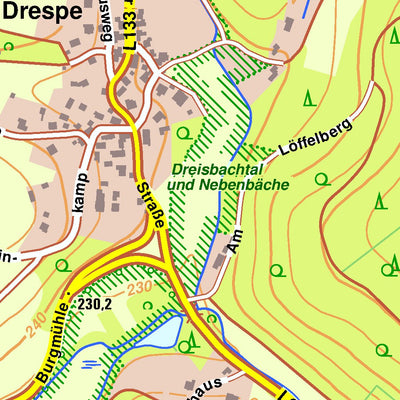 Bezirksregierung Köln Reichshof 6 (1:10,000) digital map
