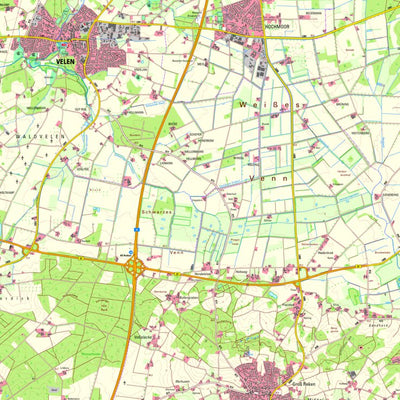 Bezirksregierung Köln Reken 2 (1:25,000) digital map