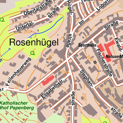 Bezirksregierung Köln Remscheid 4 (1:10,000) digital map