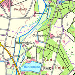 Bezirksregierung Köln Rheda-Wiedenbrück (1:50,000) digital map