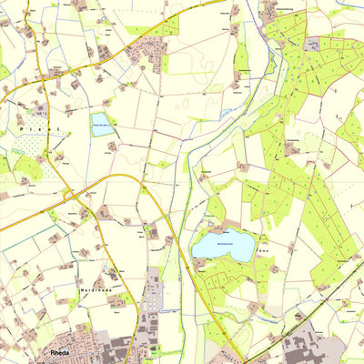 Bezirksregierung Köln Rheda-Wiedenbrück 2 (1:10,000) digital map