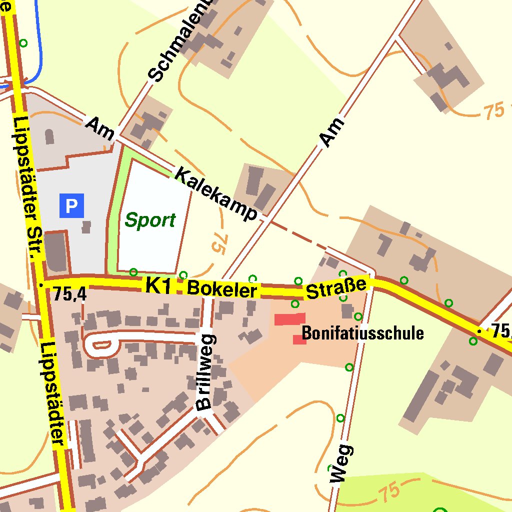 Rheda Map Stadtplan Für Kaiserforst, Rheda-Wiedenbrück, 333 De – KYECHV