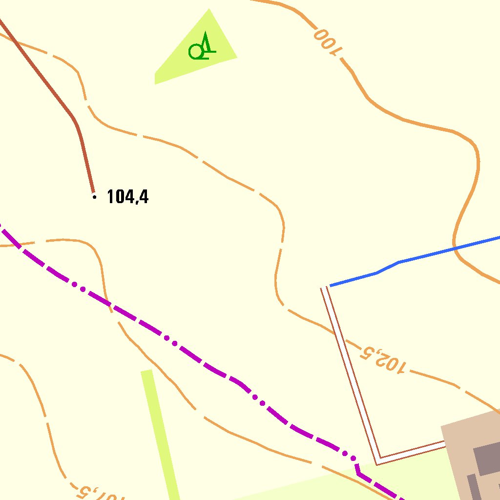 Rheda Map Rheda-Wiedenbrück 5 (1:10,000) Map by Bezirksregierung Koln | Avenza Maps