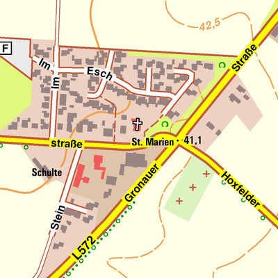 Bezirksregierung Köln Rhede 2 (1:10,000) digital map