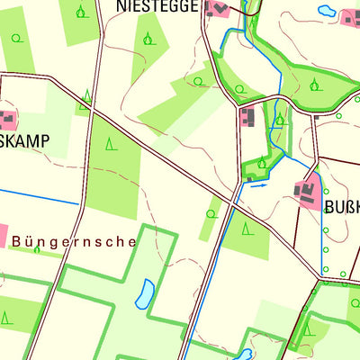 Bezirksregierung Köln Rhede 2 (1:25,000) digital map
