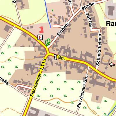 Bezirksregierung Köln Rheinbach 3 (1:10,000) digital map